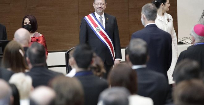 Rodrigo Chaves jura como el presidente 49 en la historia de Costa Rica
