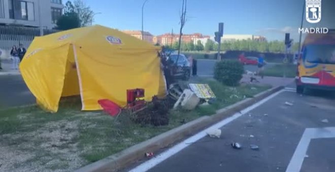 Fallecen dos mujeres en un brutal atropello en Madrid