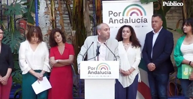 Así ha sido la presentación de Por Andalucía, el proyecto político de confluencia de las izquierdas