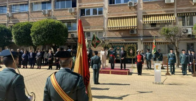 Reconocimiento a los agentes y a la institución en el Aniversario de la fundación de la Guardia Civil