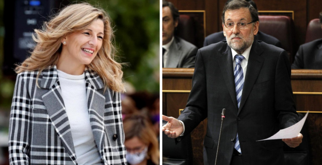 El dato de Yolanda Díaz sobre empleo con un pequeño homenaje a Rajoy
