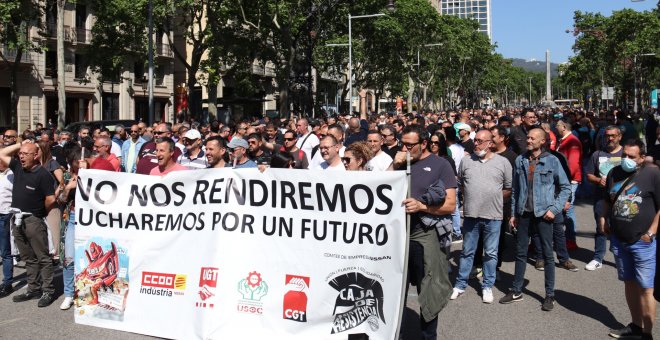 Els treballadors de Nissan tornen a mobilitzar-se contra els continus retards de la reindustrialització
