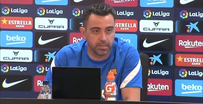 Xavi: "Hay jugadores intransferibles en mi cabeza, pero dependemos de la situación económica"