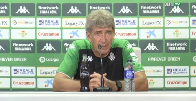 Pellegrini: "Queremos ganar y ver donde nos permite llegar La Liga"