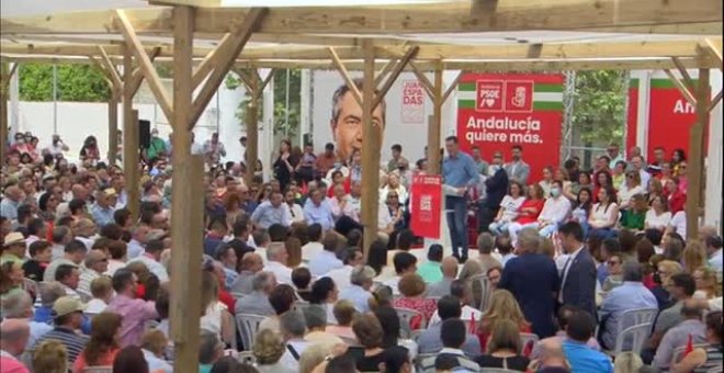 Sánchez dice que la extrema derecha no puede ser una opción para Andalucía cuando para Europa es un riesgo