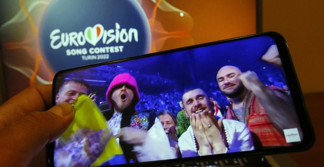 Kalush Orchestra, ganador de Eurovisión, difunde un video de 'Stefania' en la Ucrania en guerra