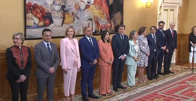 Echa a andar el nuevo gobierno de la Xunta encabezado por Alfonso Rueda