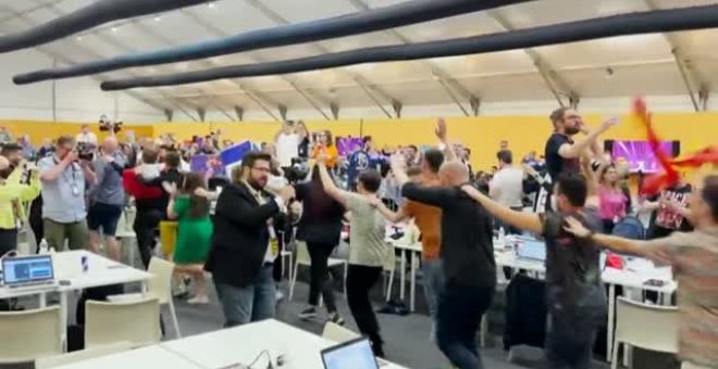 Reacciones de la prensa internacional en la sala de prensa de Eurovisión 2022