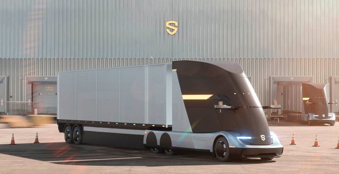 Solo presenta el SD1, un camión eléctrico con 800 km de autonomía e inspiración Tesla