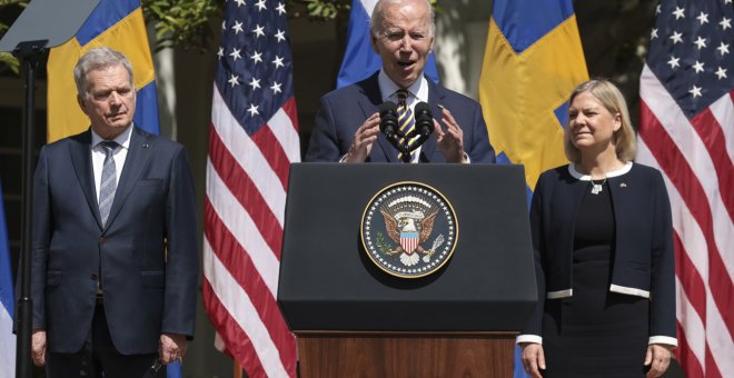 Biden respalda el ingreso de Suecia y Finlandia en la OTAN frente a Turquía