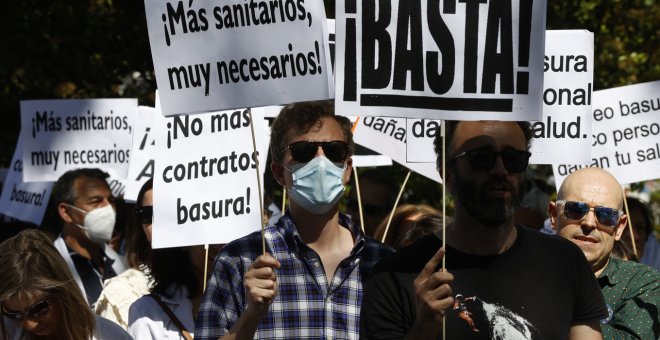 Los médicos especialistas de Madrid desconvocan la huelga tras llegar a un acuerdo con el Gobierno de Ayuso