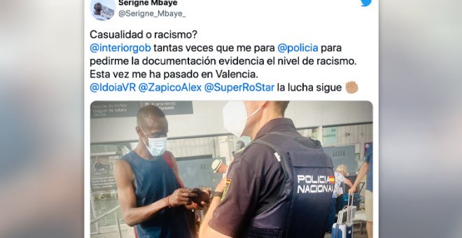 "¿Casualidad o racismo?": la pregunta que lanza el diputado Serigne Mbaye tras su enésima identificación policial