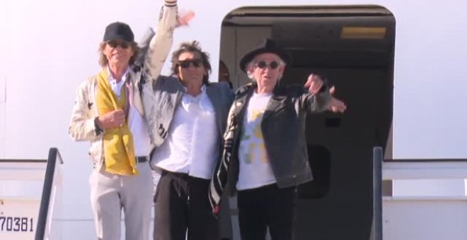 Los Rolling Stones ya están en España