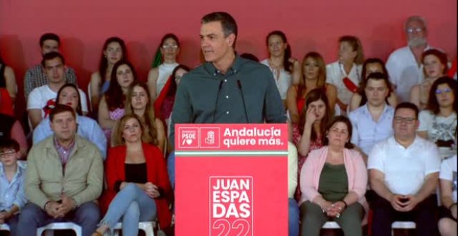 Sánchez y su ecuación de la derecha: "Corrupción en el gobierno y crispación en la oposición"