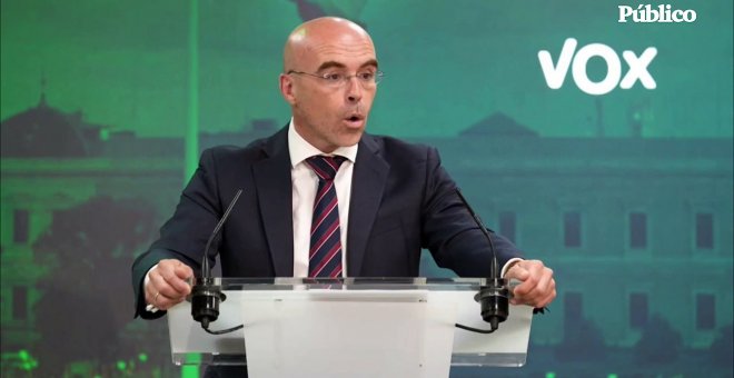 "Vox advierte al PP que podría votar no a la investidura de Juanma Moreno"