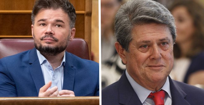 Rufián reivindica la educación pública y responde al comentario clasista de Federico Trillo: "Tanto como para distinguir El Salvador de Honduras"