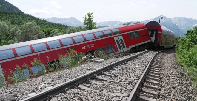 Mueren cuatro personas en un accidente de tren en Baviera, en el sur de Alemania