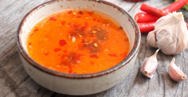 Pato confinado - Receta de salsa de chile dulce tailandesa
