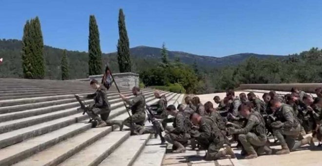 La excursión militar al Valle de los Caídos, premiada