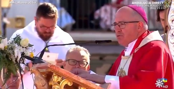 La respuesta de Jordi Évole al discurso del Obispo de Huelva: "Es un genio el que haya hecho este spot para despertar el voto de la izquierda en Andalucía"