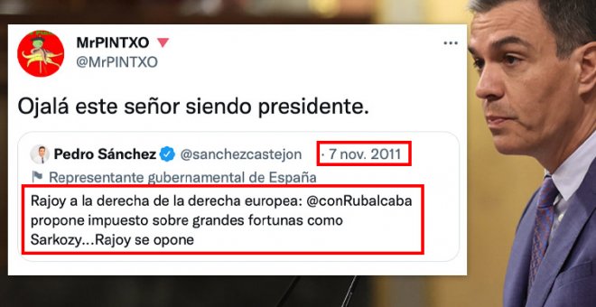 Cuando Pedro Sánchez decía en 2011 que Rajoy estaba "a la derecha de la derecha" por no crear un impuesto a los ricos