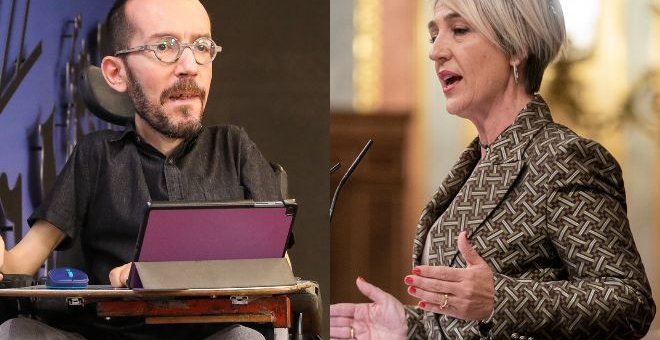 Vox se saca de la manga un nuevo calificativo para Podemos y Echenique responde: "No me disgusta del todo, nos lo ha puesto el facherío"