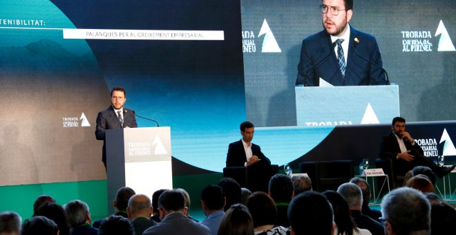 Aragonès anuncia un reglamento para reducir los trámites de los proyectos económicos estratégicos para Catalunya