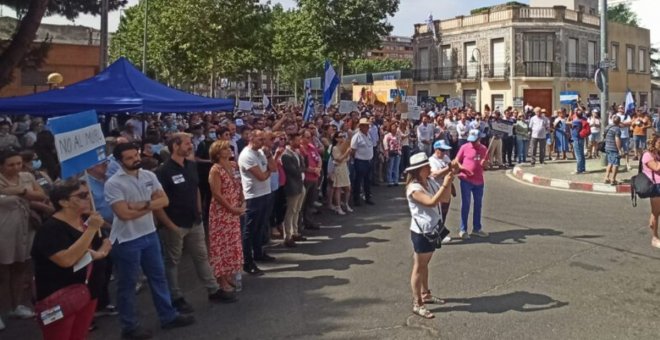 'Sí al soterramiento', el grito de cientos de talaveranos contra la cicatriz urbana que conllevará la llegada del AVE