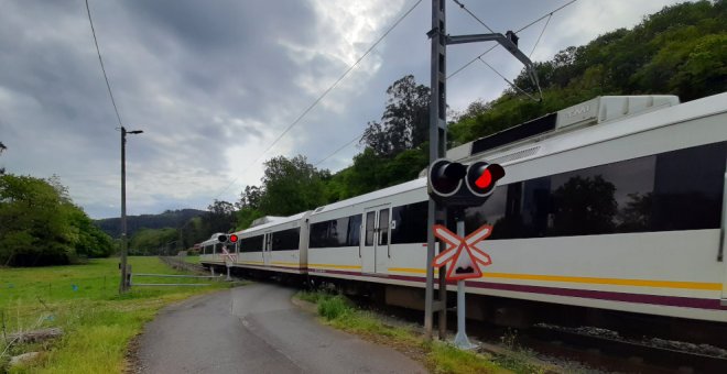 El tramo de Boo a Santander en tren se verá afectado por obras de duplicación de la vía