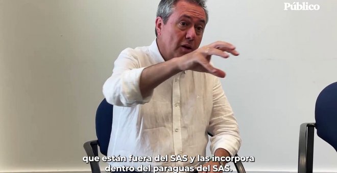 Juan Espadas: "Mi primera medida será atender la sanidad pública"