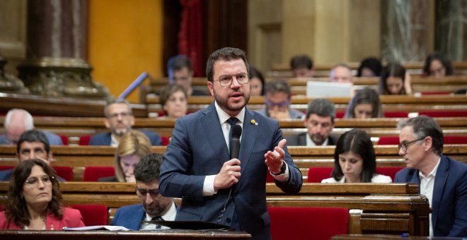 Aragonès, sobre Borràs: "Els delictes són els que són. A ERC posaríem la institució per davant i se l'apartaria"