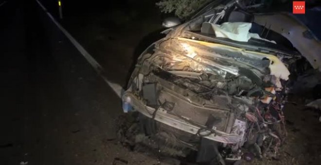 Dos fallecidos esta noche en Madrid en dos accidentes de tráfico