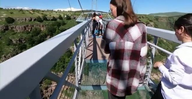 El puente Diamante, un atractivo turístico en Georgia