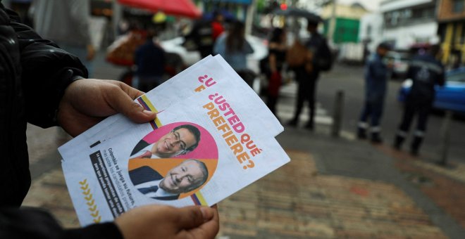 Una Colombia muy tensionada acude a las urnas para elegir qué cambio quiere