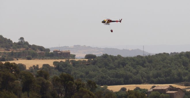 L'incendi d'Artesa de Segre supera ja les 2.000 hectàrees cremades i n'apareix un altre a Olivella, al Garraf