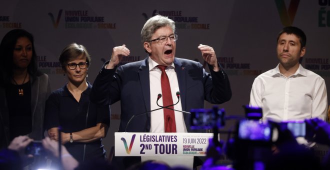 La izquierda de Mélenchon será la primera fuerza de la oposición en Francia y le complica la legislatura a Macron