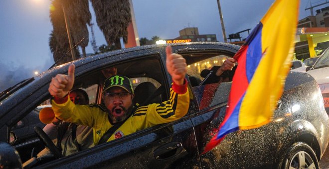Imágenes de la victoria histórica de la izquierda colombiana en las elecciones presidenciales
