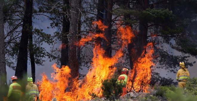 Los sindicatos alertan de que la Junta de Castilla y León "juega a la ruleta rusa" con los incendios forestales