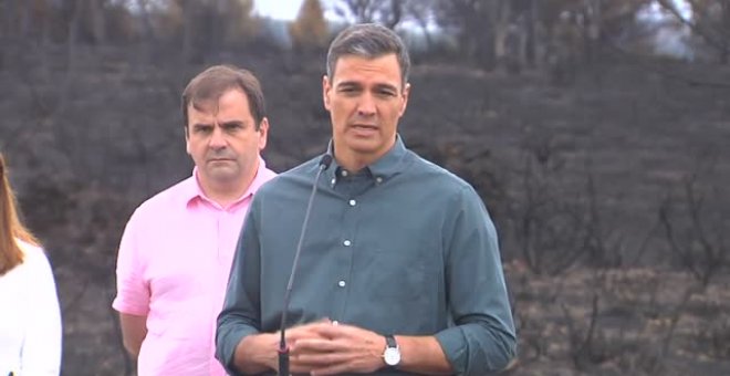 Sánchez promete una "transferencia de 2 millones de euros destinados a la economía local" en la sierra de La Culebra