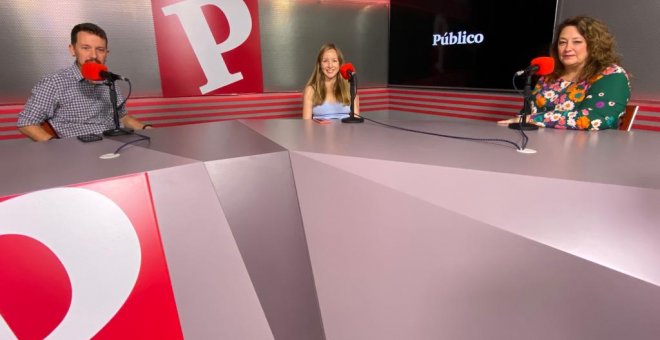 Virginia Pérez y Pablo Iglesias entrevistan a Inna Afinogenova, la nueva periodista de Público