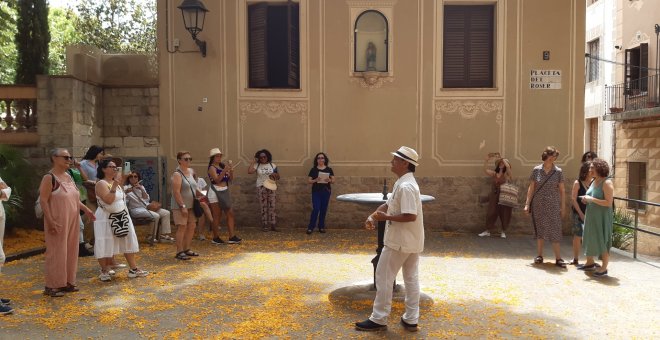 De la Plaça Sant Vicenç al restaurante 'El Vell de Sarrià', un paseo sensorial por la Barcelona de Gabriel García Márquez