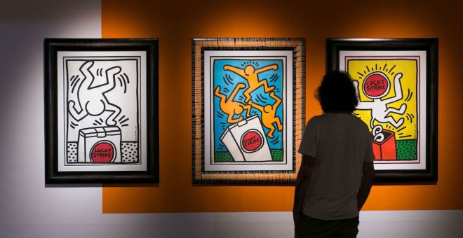 Warhol y Keith Haring llevan el 'arcoíris' al Ayuntamiento de Madrid