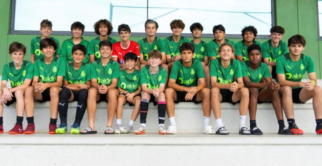 Futbolistas del South Miami United entrenan con las Secciones Inferiores del Racing