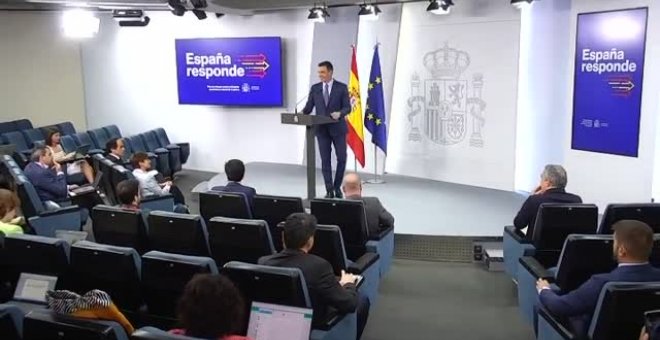Pedro Sánchez asegura que el suyo es "un Gobierno muy incómodo para determinados poderes económicos"