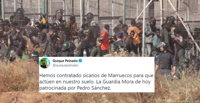 "Hemos contratado sicarios de Marruecos para que actúen en nuestro suelo": indignación con las lamentables imágenes en la valla de Melilla