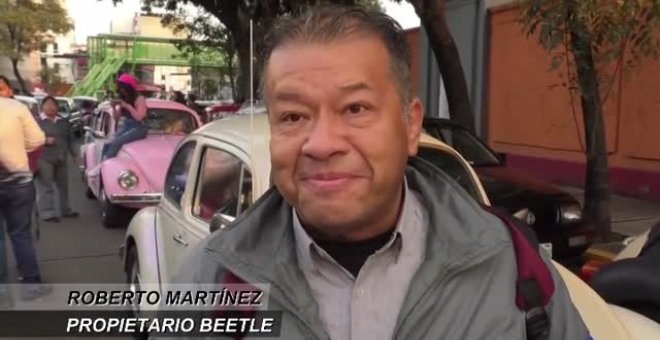 Los Beetles inundan las calles de Ciudad de México