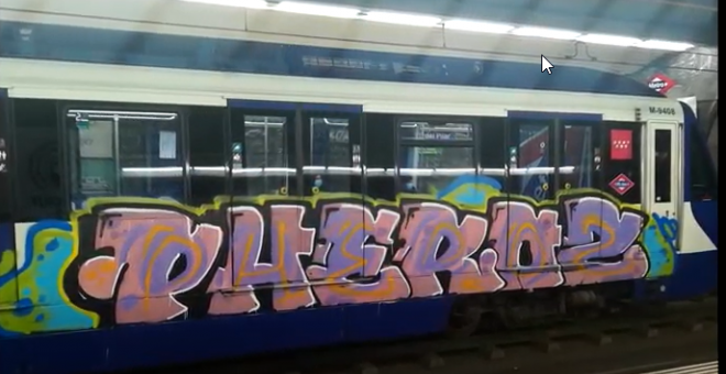 Los vigilantes de Metro que agredían a grafiteros se querellan contra los compañeros que les denunciaron