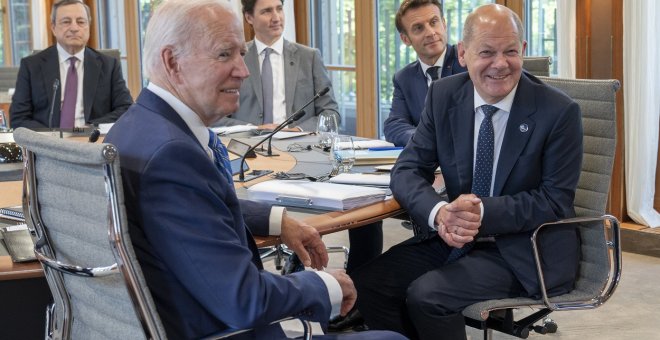 El G7 garantiza su "apoyo ilimitado" a Ucrania y propone nuevas sanciones a Rusia