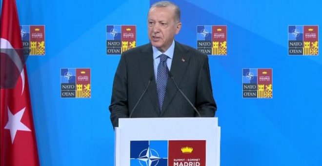 Erdogan advierte a Suecia y Finlandia que frenará su ingreso en la OTAN si no cumplen sus promesas