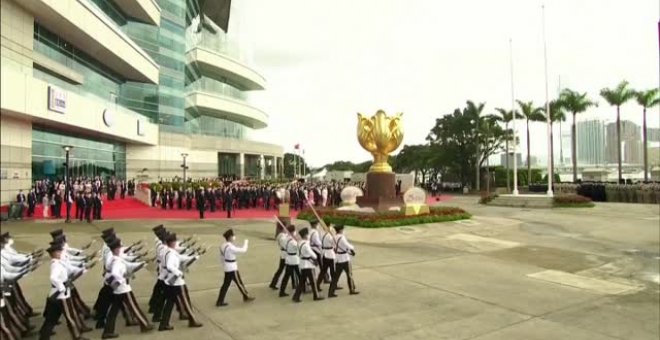 Hong Kong celebra el 25 aniversario de su regreso a China